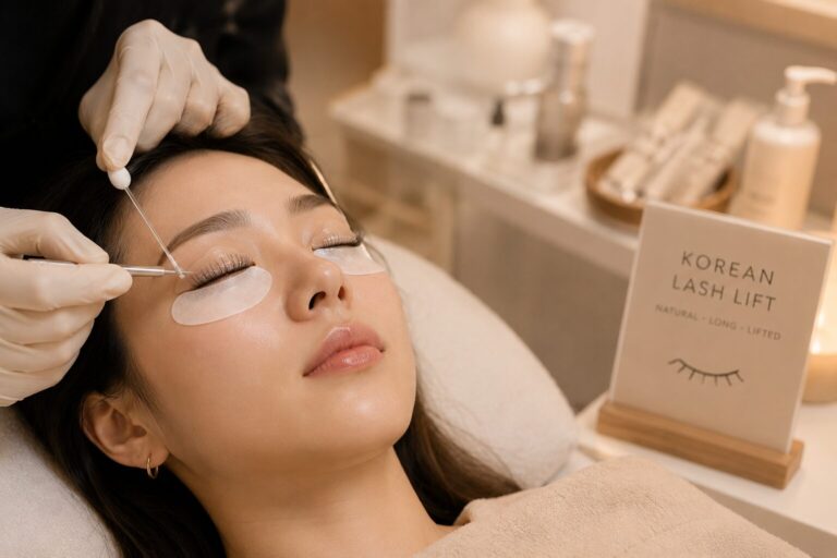 Korean Lash Lift : Le premier rehaussement de cils effet coréen arrive à Roubaix (Glow Clinic)