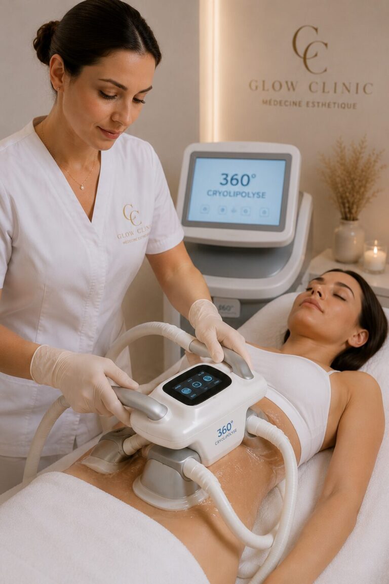 Cryolipolyse à Roubaix : comment éliminer efficacement les graisses localisées chez GLOW CLINIC ?
